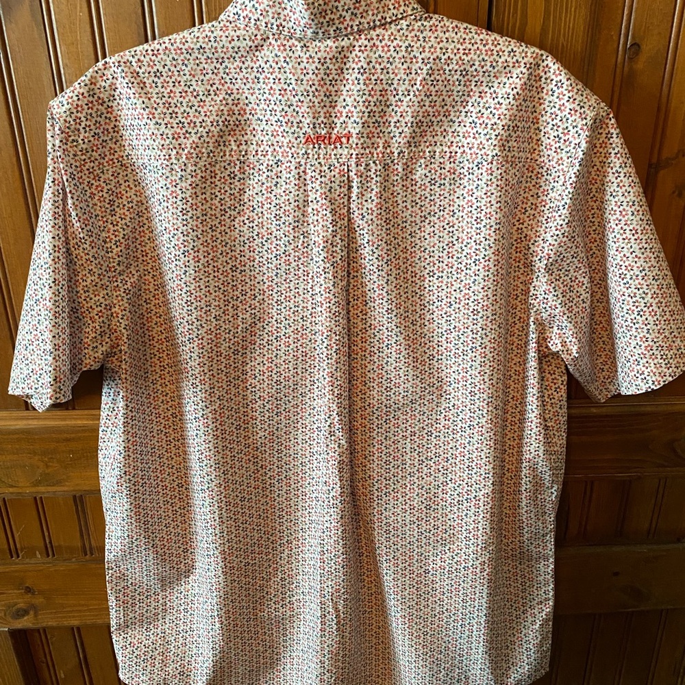 Ariat Men's Patterned Button Down Shirt - image 2